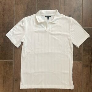 Banana Republic Men’s Small White Collard Shirt
